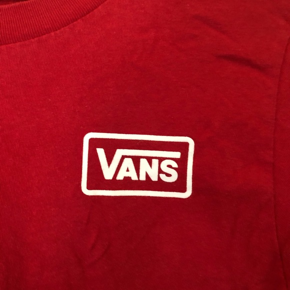 Vans Red Long sleeve Shirt - Picture 3 of 7